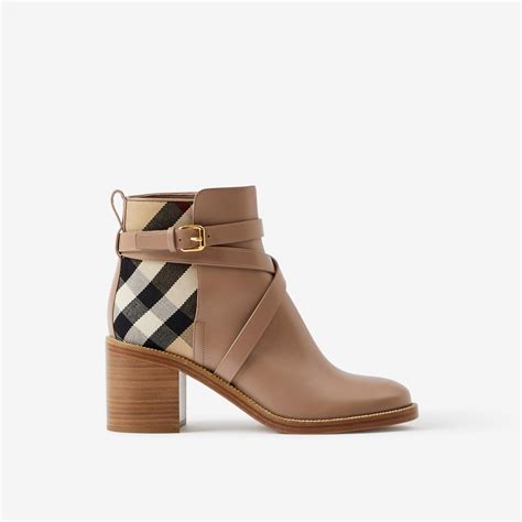 burberry house check purse|Burberry Check panel ankle boots.